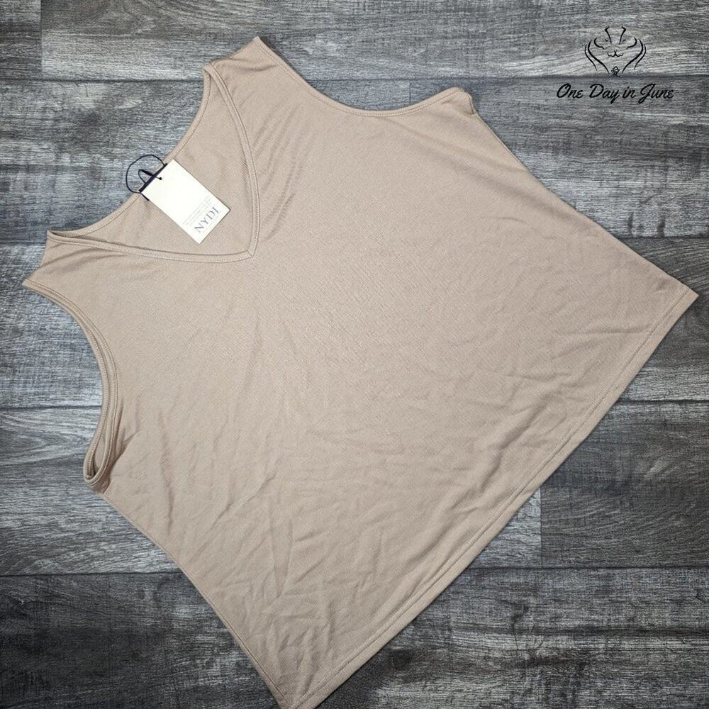 Not Your Daughter's Jeans Plus Size Super Soft Tank Top Size 0X/1X